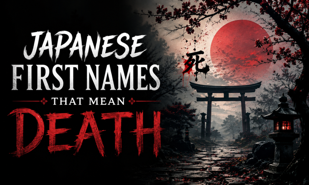 Japanese First Names That Mean Death