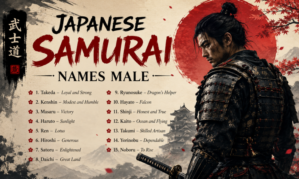 Japanese-Samurai-Names-Male
