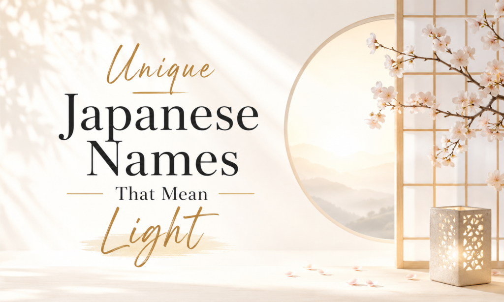 unique-japanese-names-that-mean-light