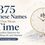 375 Japanese Names That Mean Time Beautiful Options for Girls, Boys & Last Names