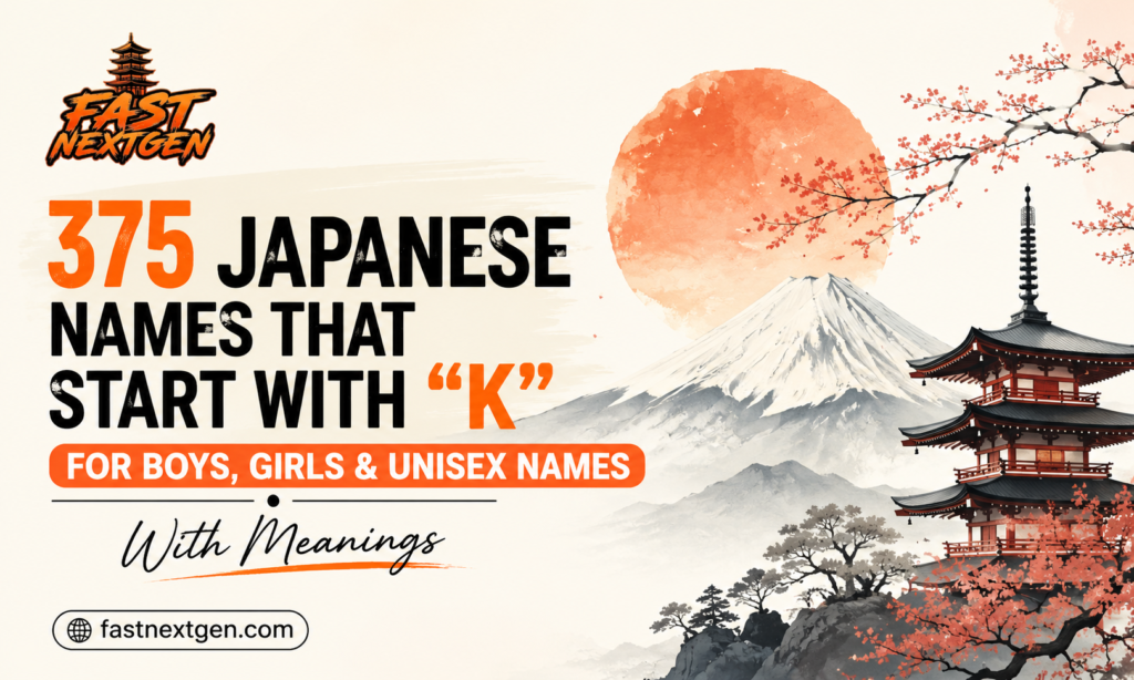 375 Japanese Names That Start With “K” for Boys, Girls & Unisex Names With Meanings