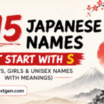 415 Japanese Names That Start With S (Boys, Girls & Unisex Names With Meanings)