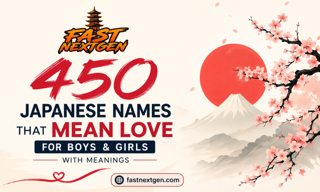 450 Japanese Names That Mean Love for Boys & Girls With Meanings