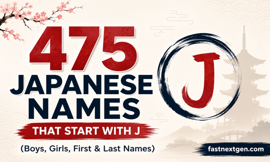 475 Japanese Names That Start With J (Boys, Girls, First & Last Names)