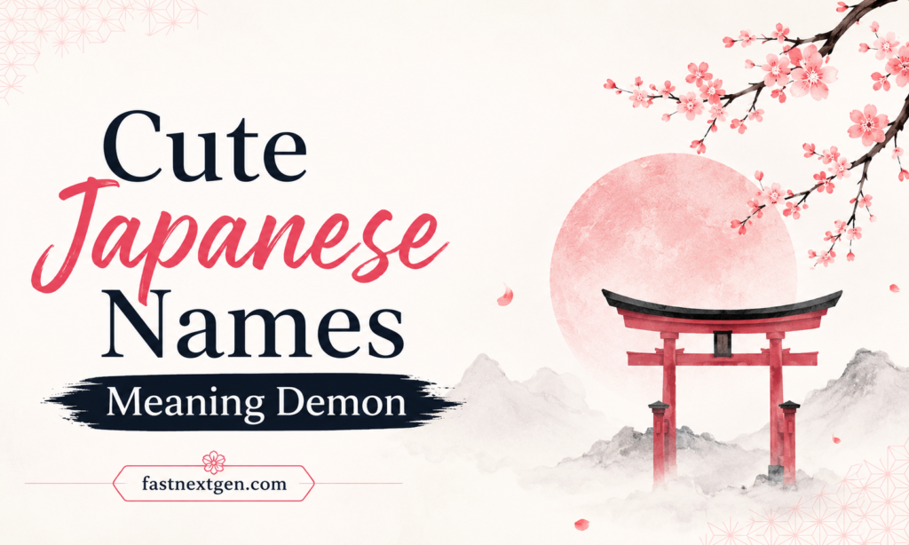 Cute Japanese Names Meaning Demon