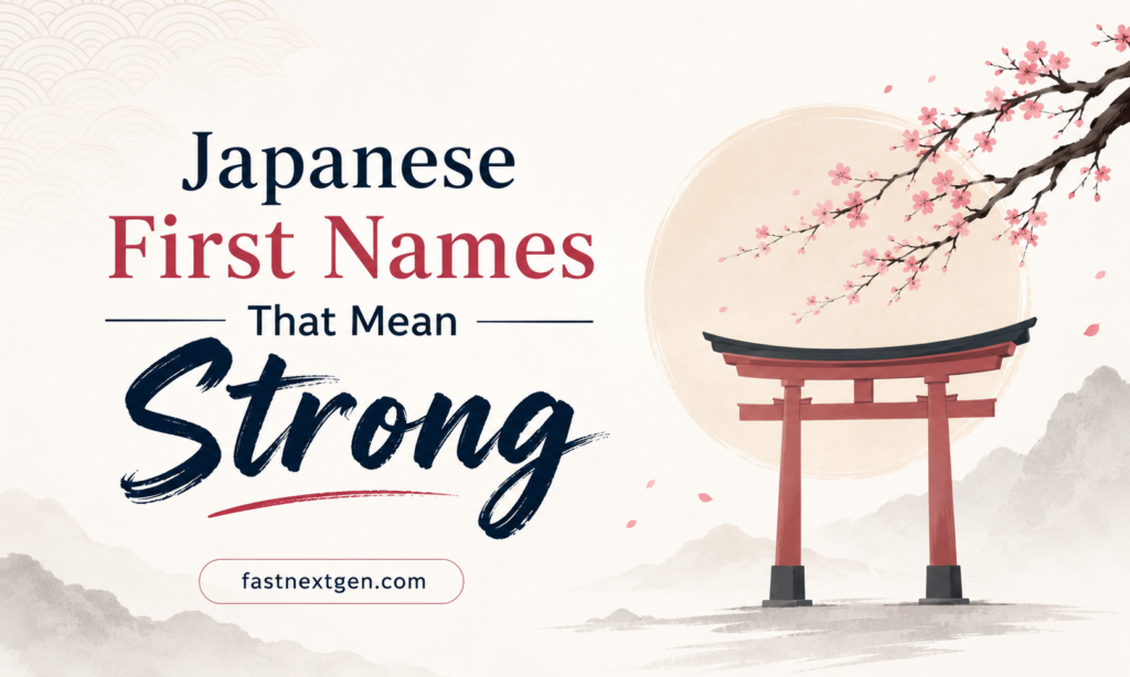 Japanese First Names That Mean Strong