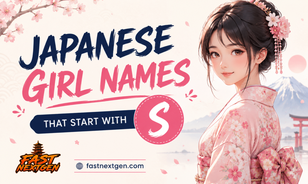 Japanese Girl Names That Start With S
