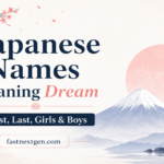 Japanese Names Meaning Dream [First, Last, Girls & Boys]