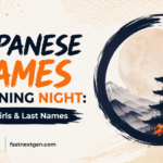 Japanese Names Meaning Night Boys, Girls & Last Names