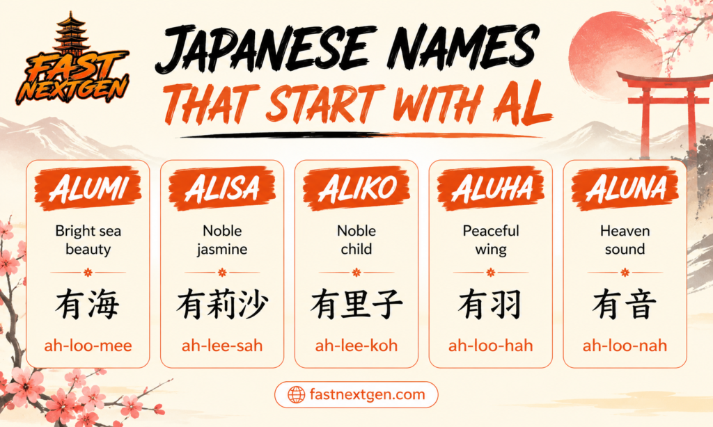 Japanese Names That Start With Al
