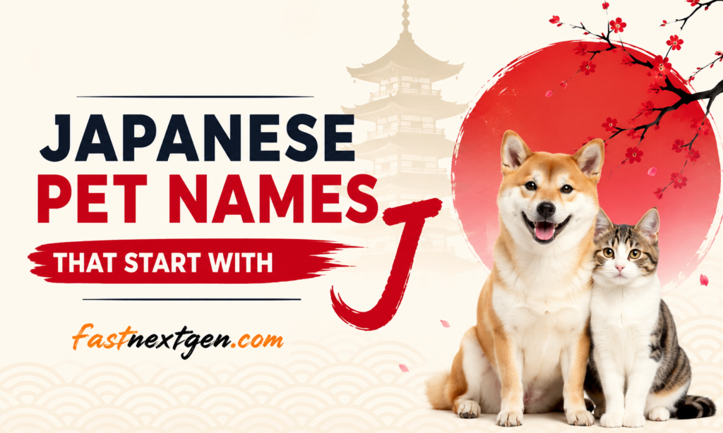 Japanese Pet Names That Start With J