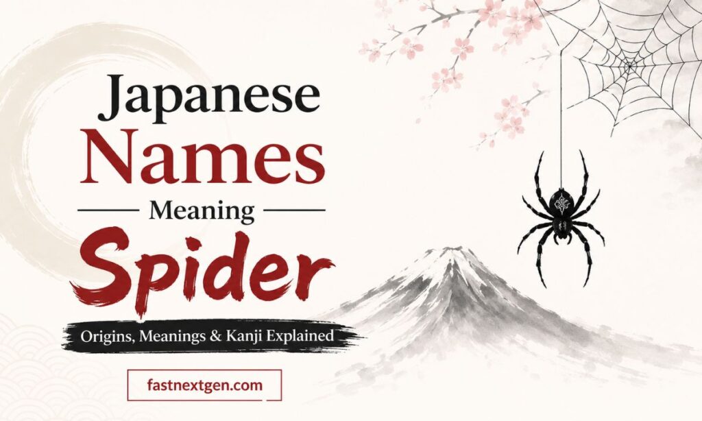 japanese-names-meaning-spider-origins-meanings-and-kanji-explained