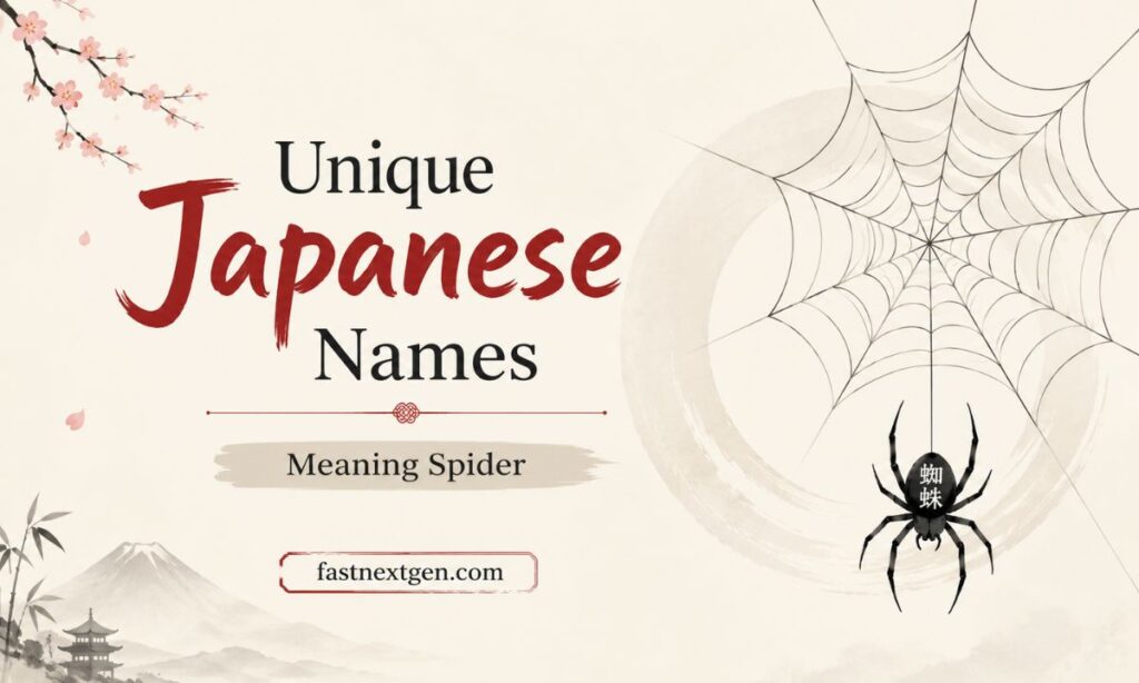 unique-japanese-names-meaning-spider