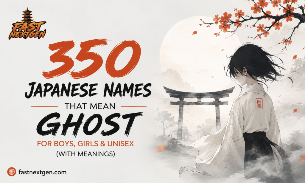 350 Japanese Names That Mean Ghost for Boys, Girls & Unisex (With Meanings)