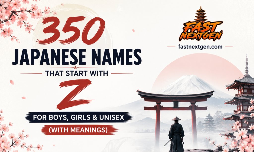 350 Japanese Names That Start With Z for Boys, Girls & Unisex (With Meanings)
