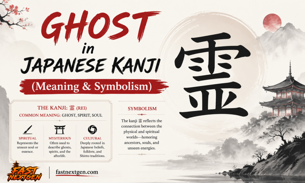 Ghost in Japanese Kanji (Meaning & Symbolism)