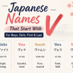 Japanese Names That Start With V For Boys,Girls, First & Last