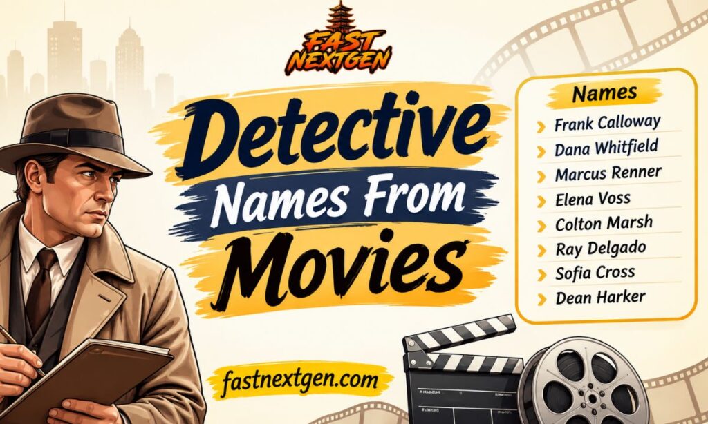 Detective Names From Movies
