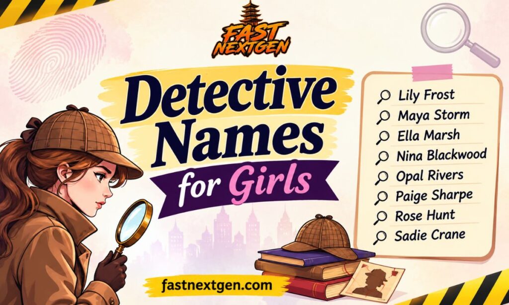 Detective Names for Girls