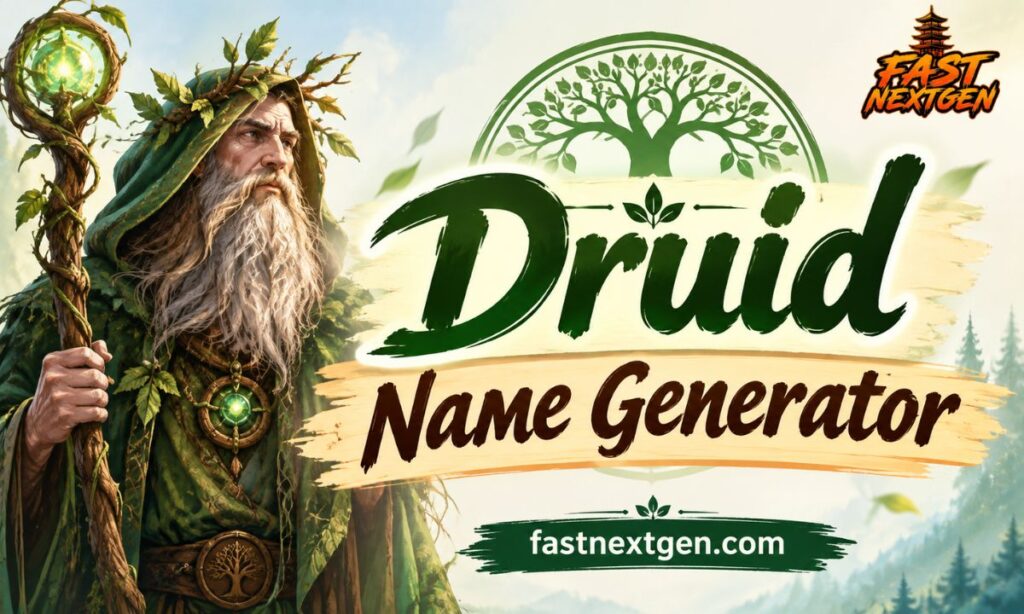Druid Name Generator