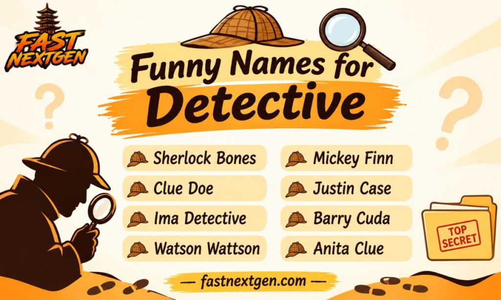 Funny Names for Detective