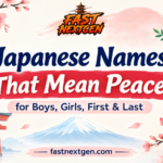 Japanese Names That Mean Peace for Boys, Girls, First & Last