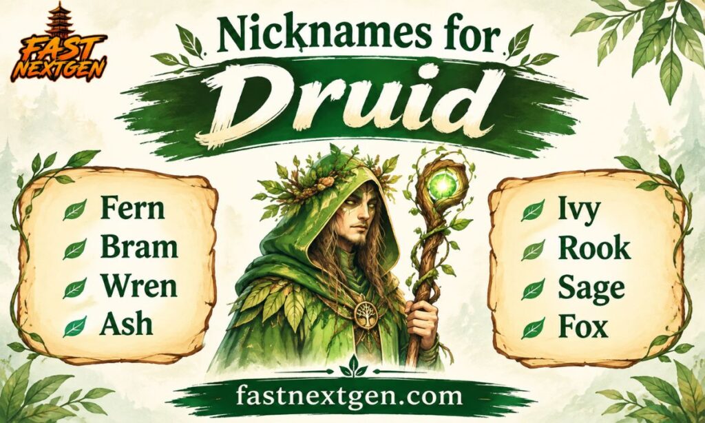 Nicknames for Druid