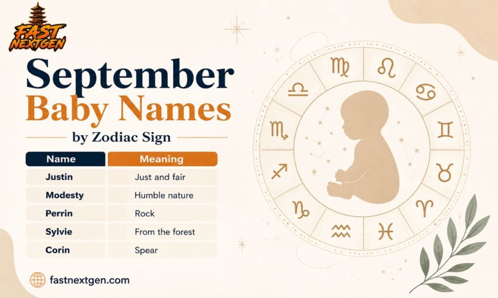 September Baby Names by Zodiac Sign