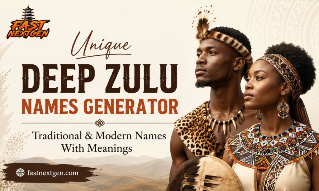 Unique Deep Zulu Names Generator Traditional & Modern Names With Meanings