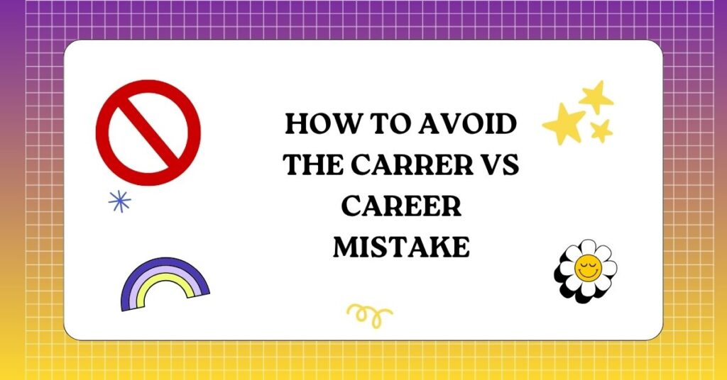 Carrer vs Career