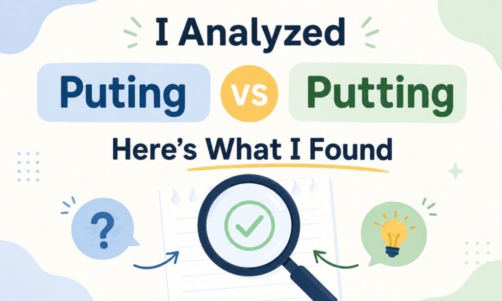I Analyzed Puting vs Putting Here's What I Found