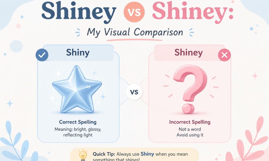 Shiney vs Shiney My Visual Comparison