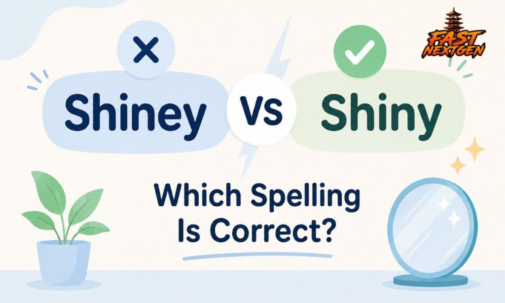 Shiney vs Shiny Which Spelling Is Correct