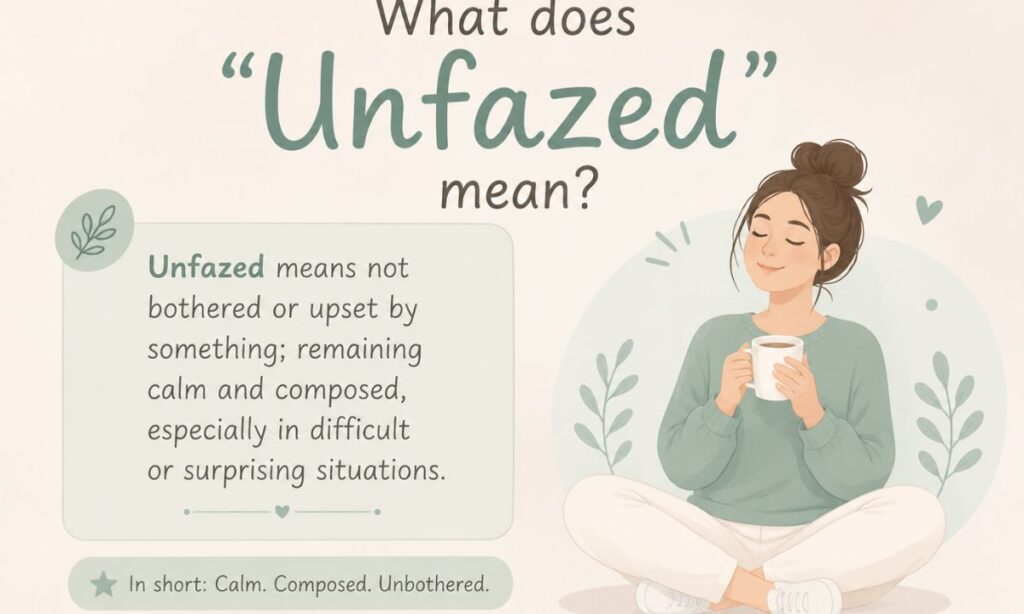 Unphased vs Unfazed